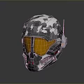 Sci-Fi Helmet Alien Helmet High Tech Helmet Game Helmet 3d model