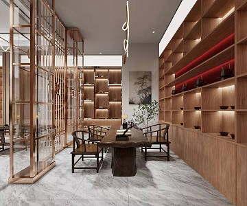 Dayi Tea Store 3d model