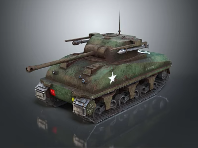 Industrial LOFT Tank Light Tank Light Armored Modern Tank 3d model