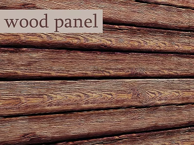 Rustic Wood Panel Wall Decor With Natural Texture And Decorative Design 3d model