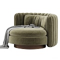 modern single sofa sofa leisure sofa 3d model