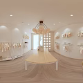 Cute Children's Clothing Store With Bear Shaped Window And Cozy Kids Fashion
