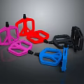 High Quality Car Pedals In Red Pink Blue And Black Colors For Automotive Use