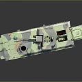 Armored Military Vehicle With Camouflage Paint 8x8 Wheeled Turret And Weapon System