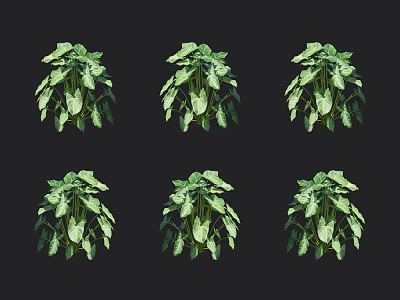 Modern Heguoyu 3d model Modern Heguoyu 3d model