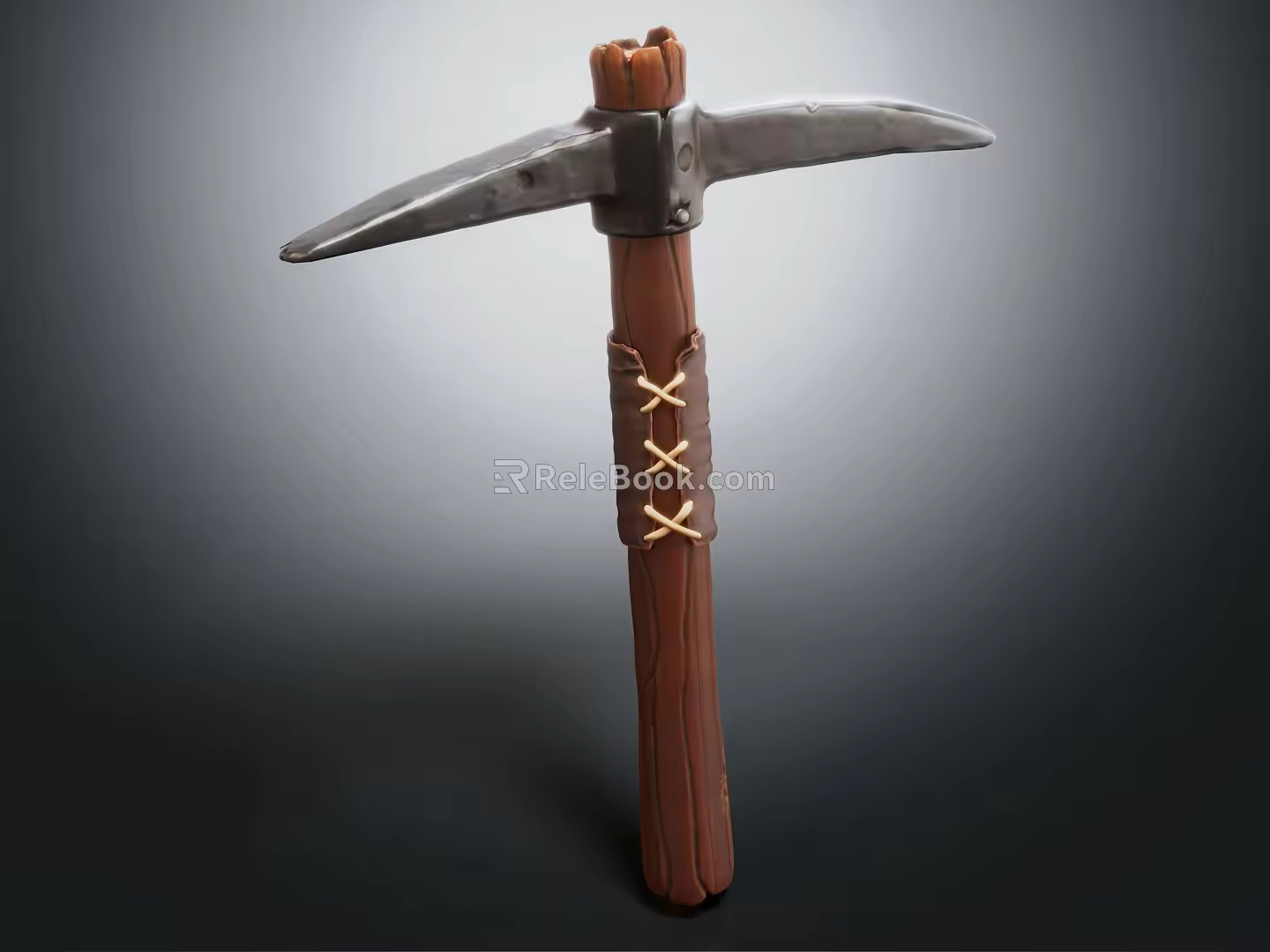 Modern Pickaxe Cartoon Pickaxe 3d model