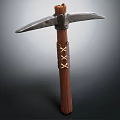 Modern Pickaxe Cartoon Pickaxe 3d model