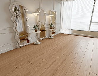 Cream Style Wood Flooring Log Flooring Mountain Pattern Flooring Solid Wood Flooring Wood Pattern Brick brown Wood Flooring 3d model