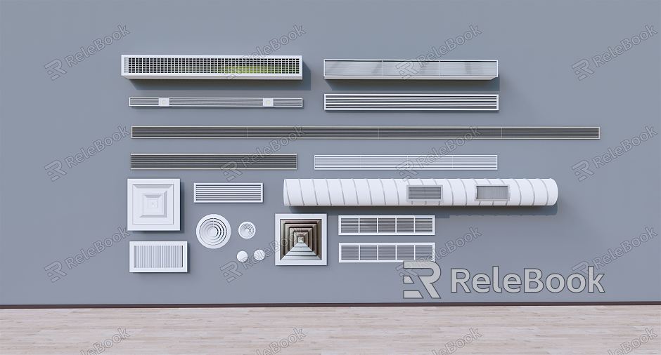 Modern air conditioner air outlet air conditioner outlet model