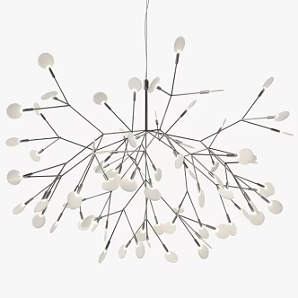 Alien chandelier 3d model