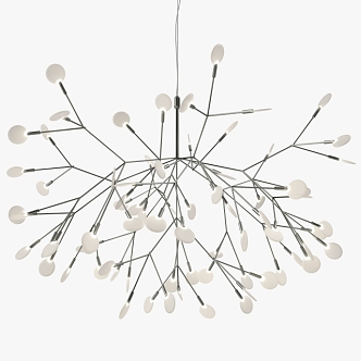 Alien chandelier 3d model