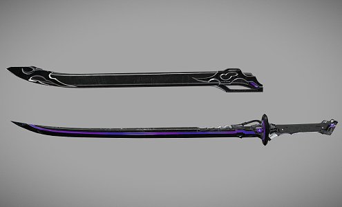 Weapon Void Sword 3d model