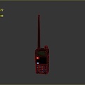 Walkie-talkie military walkie-talkie military radio military wireless telephone wireless telephone military communication equipment 3d model