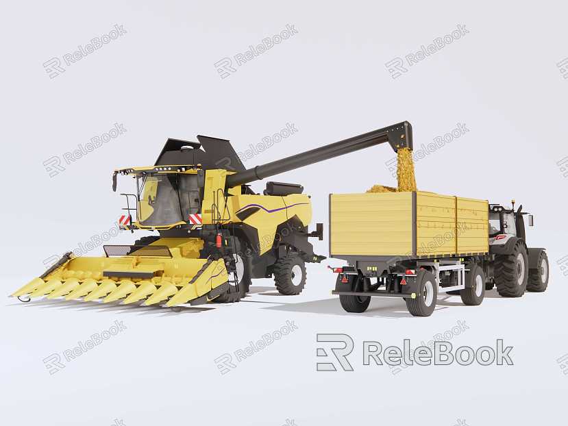 combine tractor model