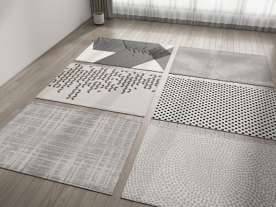 Modern Carpet 3d model