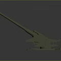 laser tower turret turntable sci-fi tower defense game tower defense sci-fi turret game turret game turret 3d model