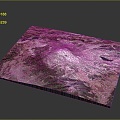 Geography, topography, mountain shape, ridge, ridge, valley, mountain range, canyon, geomorphology, mountain peak, mountain body 3d model