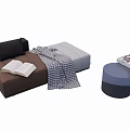 Modern Sofa Coffee Table 3d model
