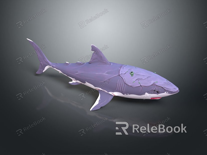 shark great white shark whale shark hammerhead shark tiger head shark man-eating shark blue shark coral red coral white coral model