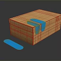 Box Small Box Container Realistic 3d model