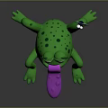 Frog Poison Frog Game Frog Reptile Cold Blooded Animal Reptile 3d model