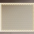 Light Ivory Wall Paneling With Intricate Geometric Grid Pattern For Interior Decor 3d model