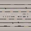 Modern Interior Lighting Design With Different Styles Of Downlights And Spotlights