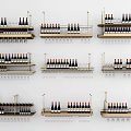 Elegant Wall Mounted Shelving Units for Wine Storage with Organized Bottles and Hanging Glasses