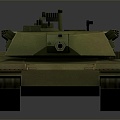 Modern Tank Light Tank Light Armored World War II Tank 3d model