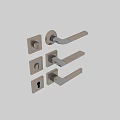 Modern Decorative Hardware Combination With Door Handles Locks And Locksets 3d model