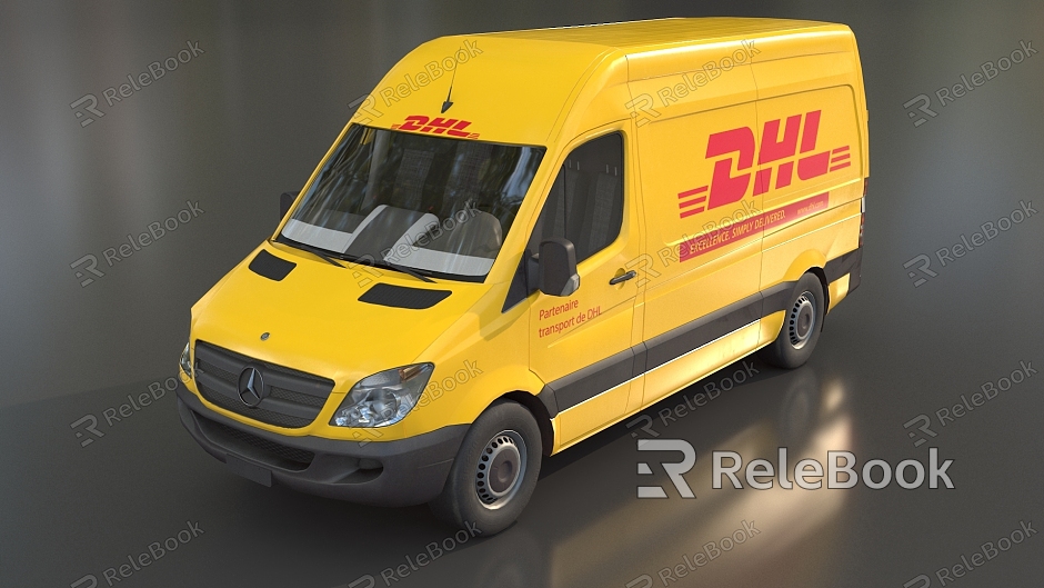 Mercedes-Benz Benz Commercial Vehicle Mercedes-Benz Sprinter Commercial Vehicle Van Seven-seater Super Realistic High-precision Film and Television Class model