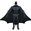 Modern Game Character Batman Hero 3d model