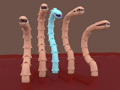 House of Death Tower 3d model