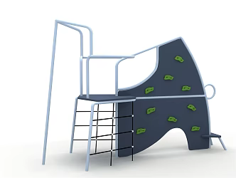 Modern amusement equipment expansion 3d model