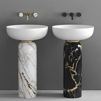 Modern sink 3d model