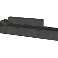 Modern Multiplayer Sofa 3d model