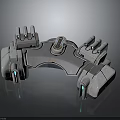 Advanced Industrial Equipment With Mechanical Arm Structure And Precision Metal Components