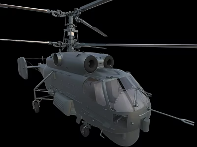 Helicopter Fighter 3d model