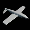 Gray Shark Mouth Design Drone Flying High In Clear Blue Sky