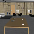 Spacious Bright Modern Open Office Space With Work Desks Comfortable Seats And Cozy Lounge Area