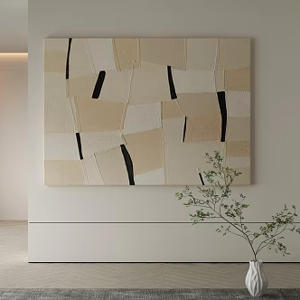 Quiet decorative painting 3d model