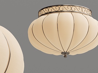 Jane Europe ceiling lamp round ceiling lamp 3d model