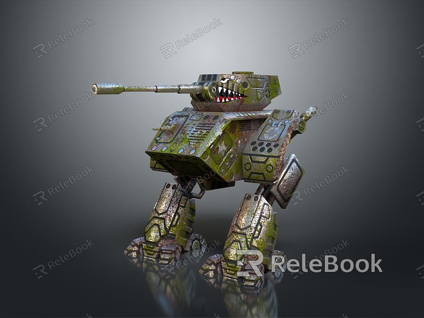 Mech Warrior Mech Soldier Machine Battlearm Mechanical Battlearm Machine Fighter Robot model