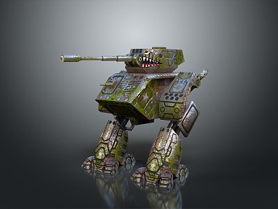 Mech Warrior Mech Soldier Machine Battlearm Mechanical Battlearm Machine Fighter Robot 3d model