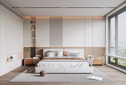 Modern Bedroom 3d model