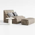Modern Lazy Sofa 3d model