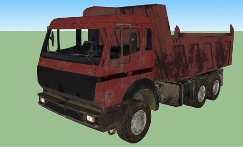 Old Truck 3d model