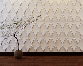 Decorative wall 3d model