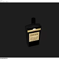 Transparent Square Glass Bottle With Black Cap And EYAZHEW Premium Label For Daily Life