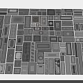 Garden Decorative Stone Slabs With Various Shapes Patterns And Textured Gray Designs